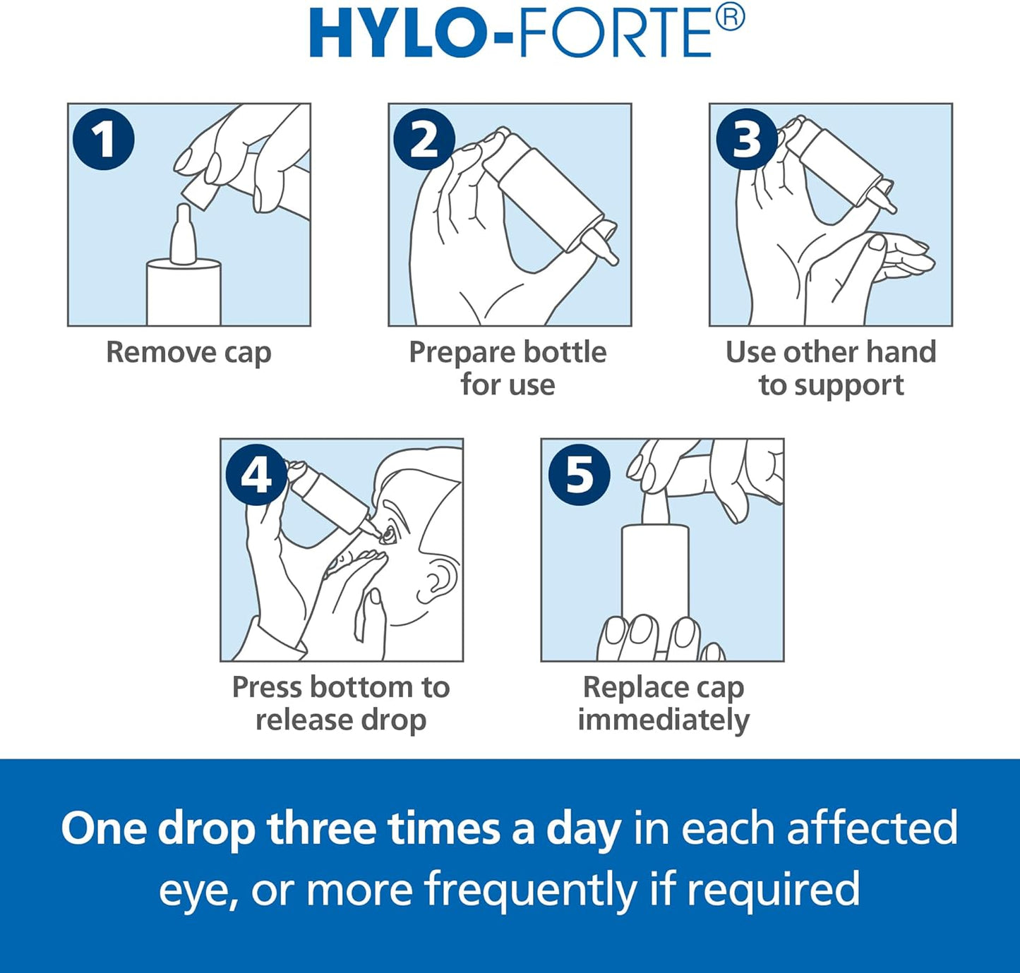 Hylo-Forte Eye Drops for Dry Eyes